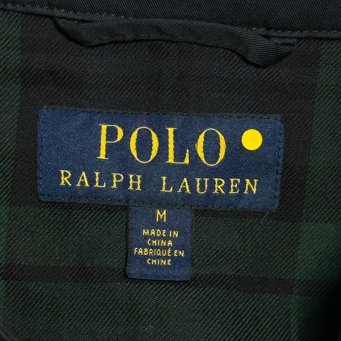 M 폴로랄프로렌 네이비 코튼 트윌 자켓 상품이미지4