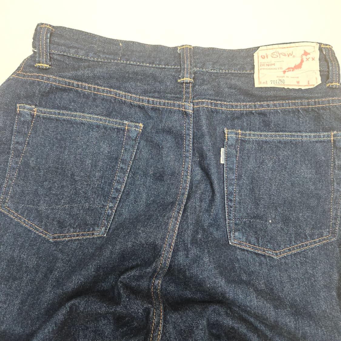 (무료배송) 오어슬로우 X 빔즈 대디핏 셀비지 데님 / 2사이즈 상품이미지7