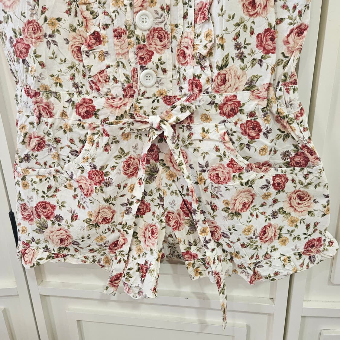 플라워 패턴 롬퍼 점프수트 상품이미지4