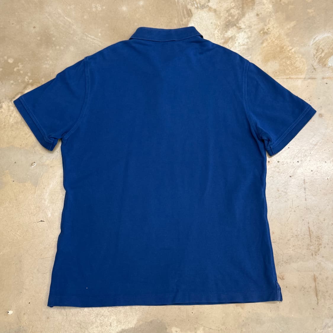 L 버버리 블루 카라 반팔 티셔츠 상품이미지3