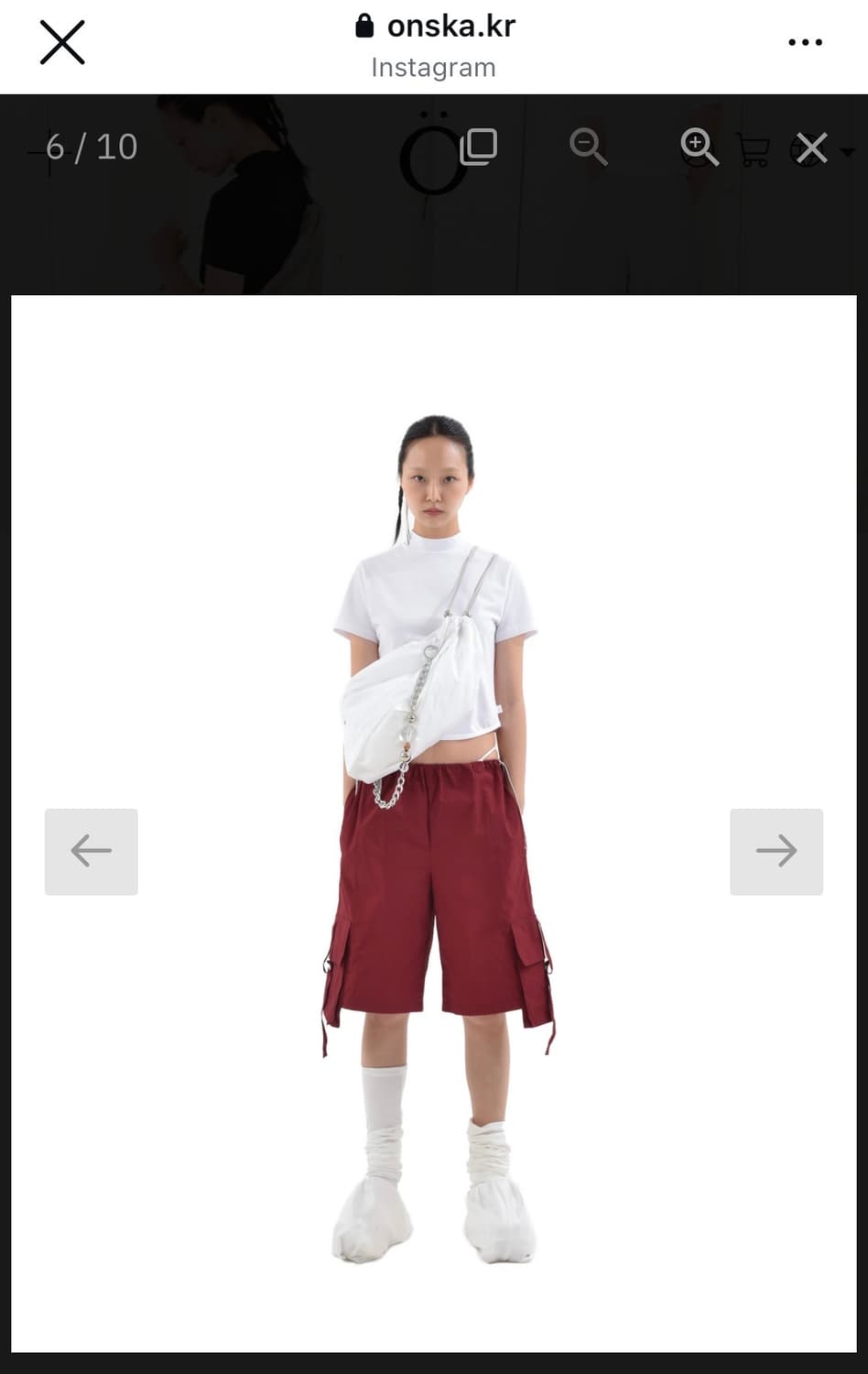 온스카 아노락 카고팬츠 상품이미지2