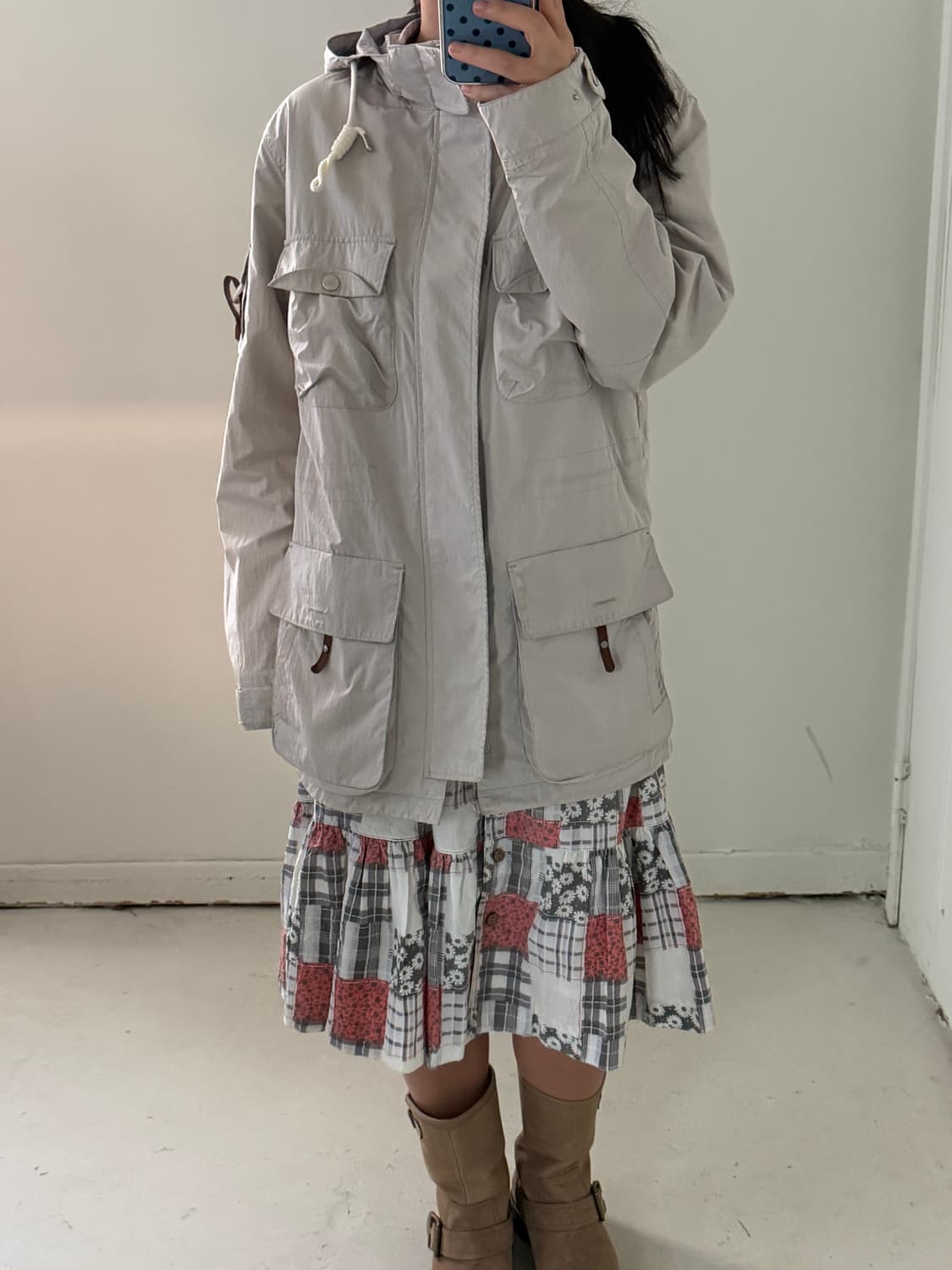 일본빈티지 허시파피 마운틴 윈드브레이크 자켓 상품이미지3