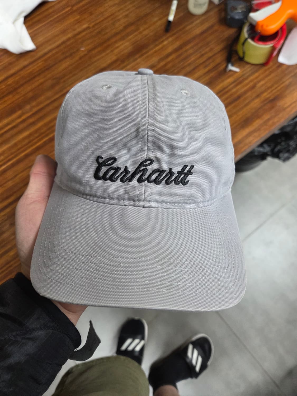 칼하트 레터링 로고 모자 프리  상품이미지1