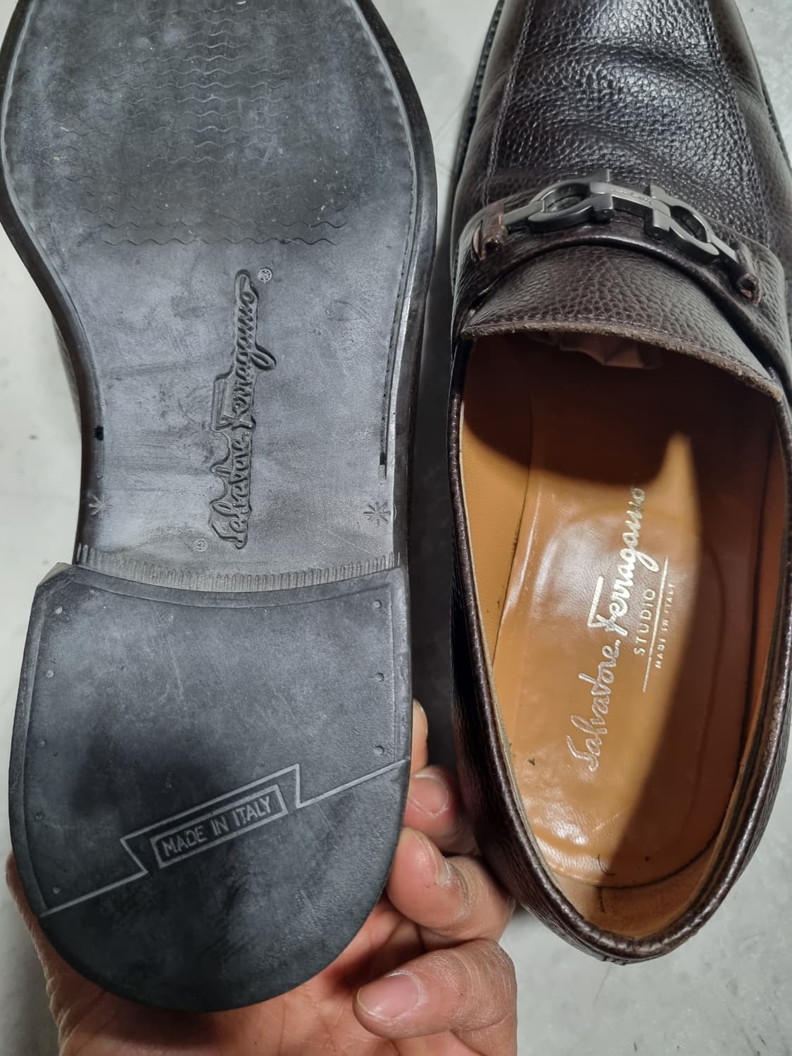 살바토레 페라가모 남성 로퍼  상품이미지4