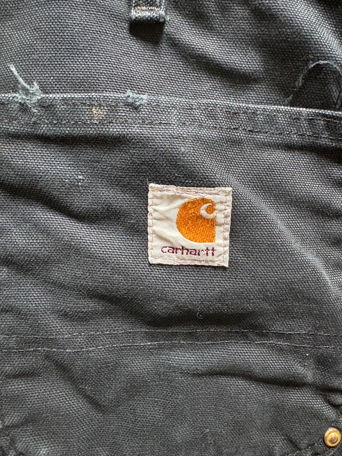 칼하트 B01 더블니 블랙 blk 34x30 상품이미지4