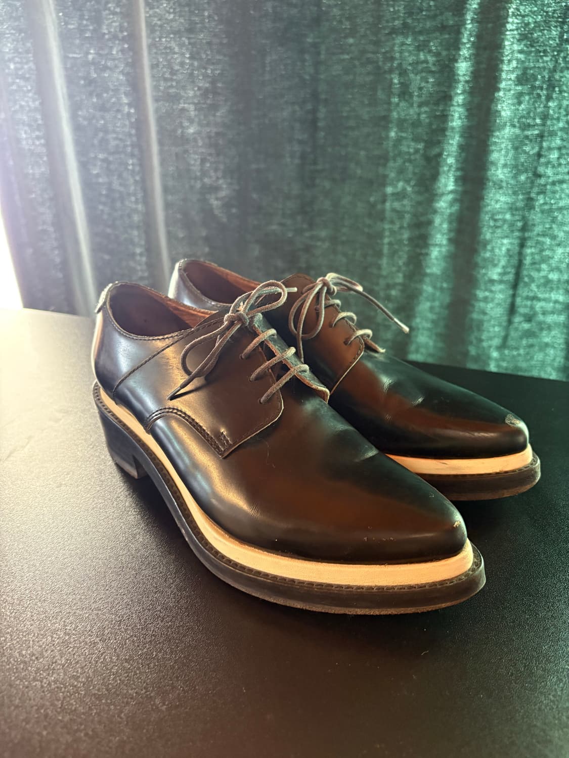 아크네 스튜디오 ACNE 더비슈즈 블랙 38 상품이미지5