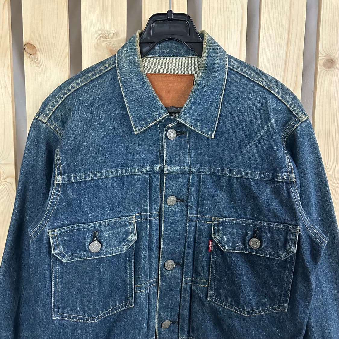 (S)리바이스 90s 71507 빅E XX TYPE 2 트러커 데님 자켓 상품이미지3