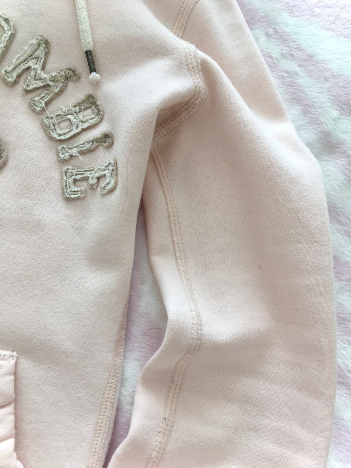 아베크롬비 연핑크 쿠키로고 후드티 핀터레스트 러힙 히메갸루 상품이미지3