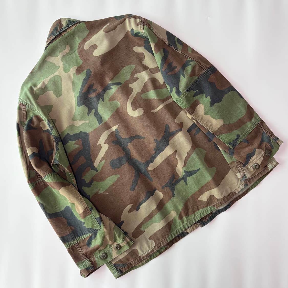오리지널 우드랜드 카모 BDU 밀리터리 자켓 상품이미지3