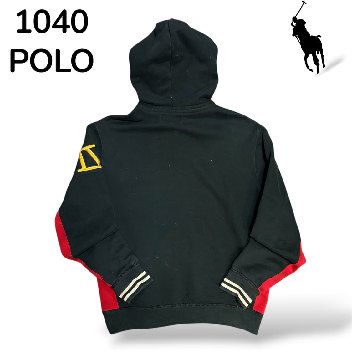 폴로 mercer 블랙 후드집업 XL 상품이미지3