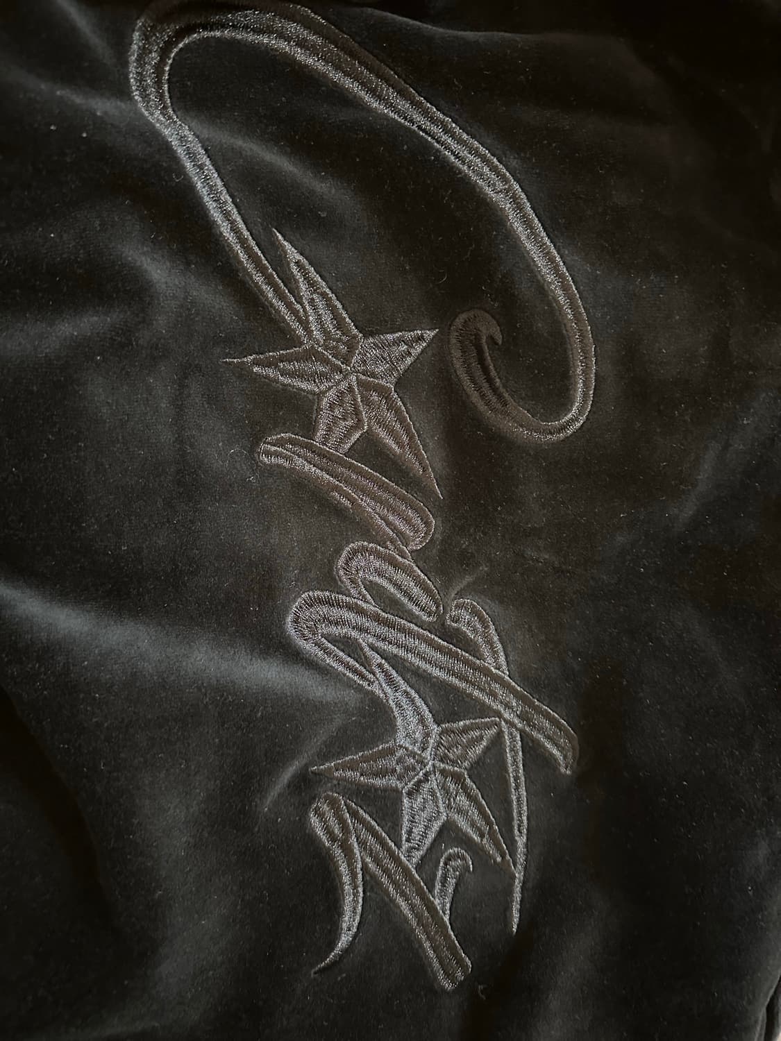 Corteiz  VVS Velour Jacket Triple Black  상품이미지3