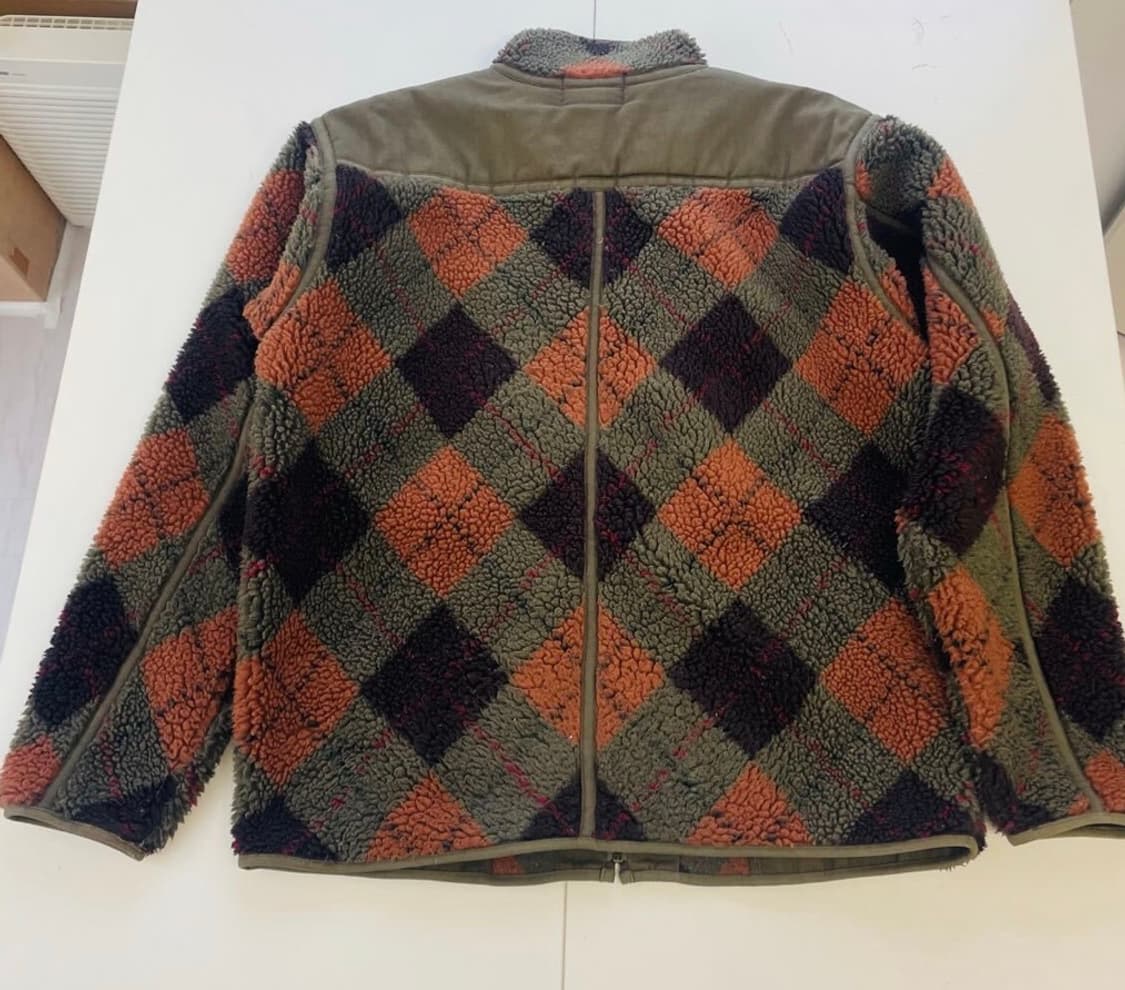 RRL 아가일 파일 플리스 라이너 재킷 후리스 L 상품이미지2