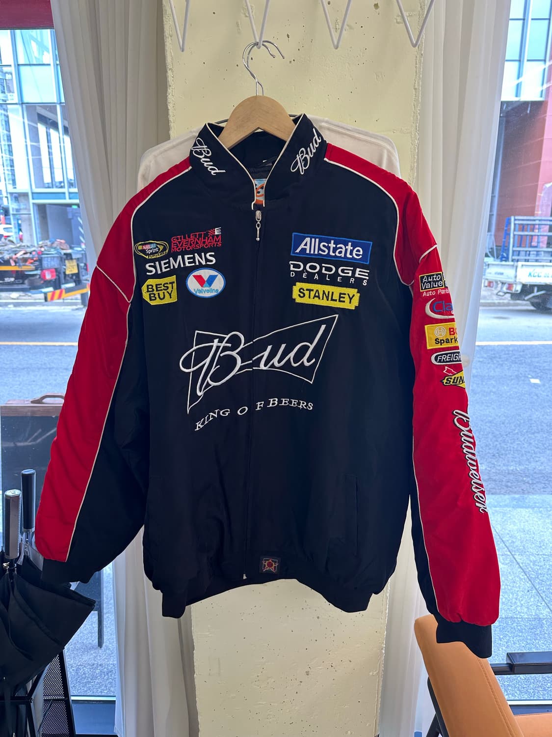 버드와이져 빈티지 레이싱 자켓  XL 상품이미지1