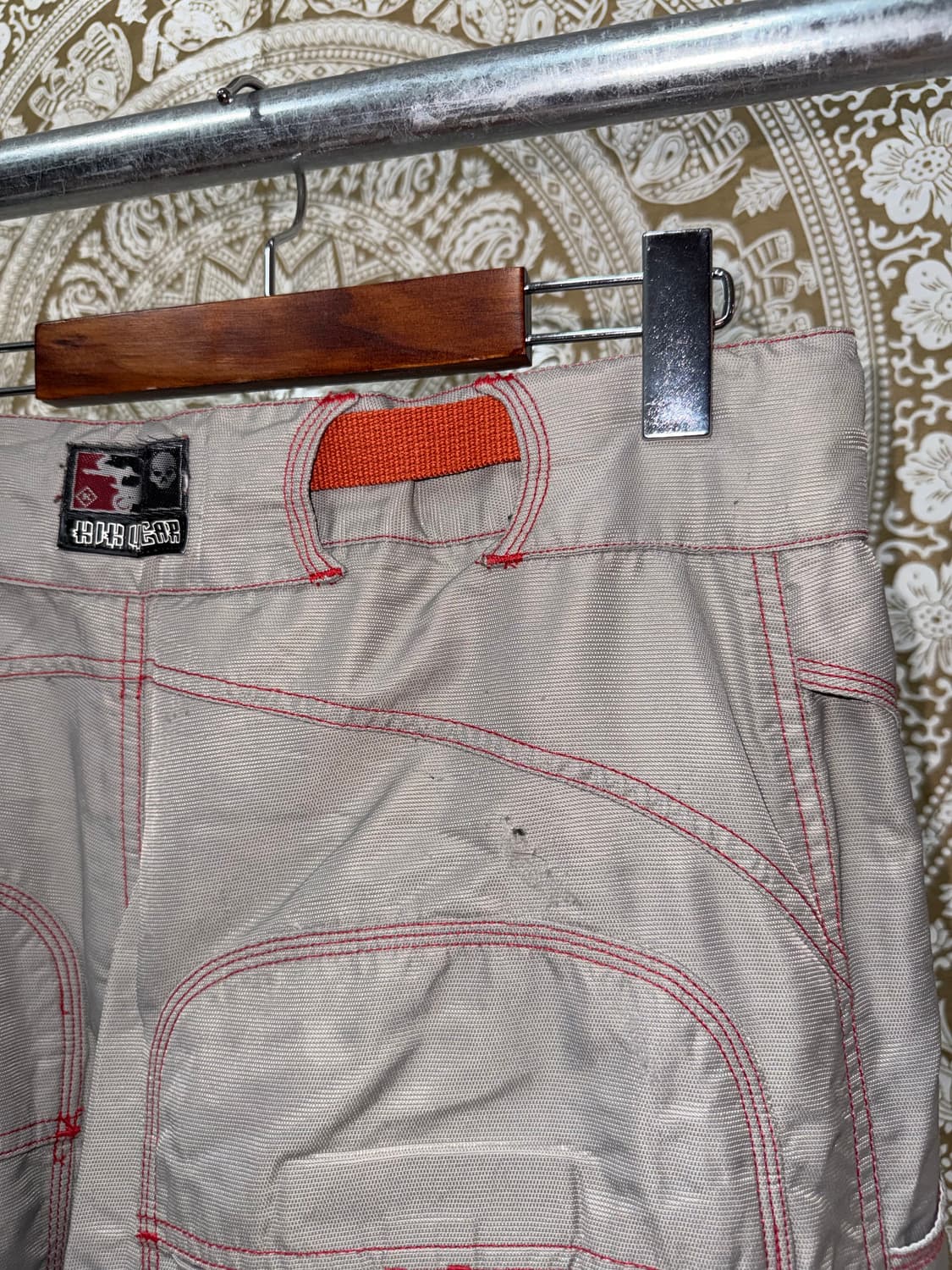 Kik wear 빈티지 벨티드 스티치 카고팬츠  상품이미지6