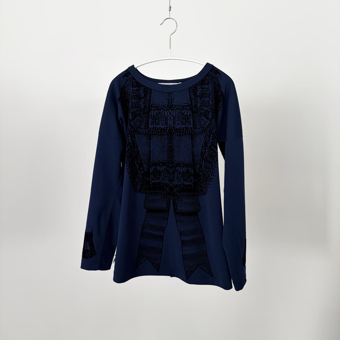 Gothic Printing Frill Long Sleeve 상품이미지1