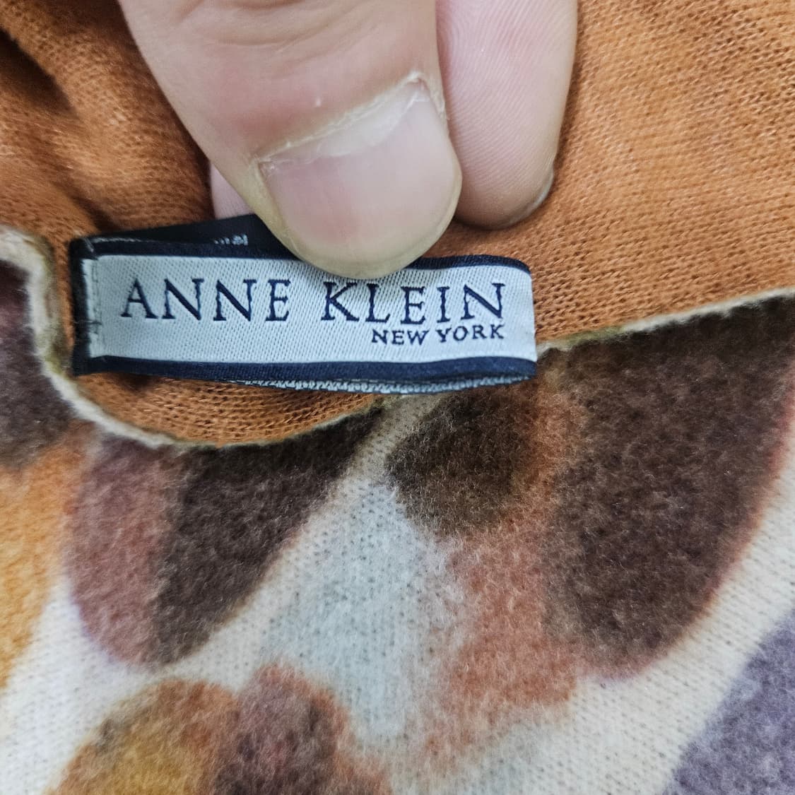 실측확인 앤클라인 스카프 0402Y 상품이미지3