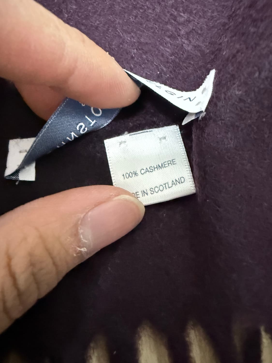 존스톤스오브엘긴 캐시미어 머플러  상품이미지3