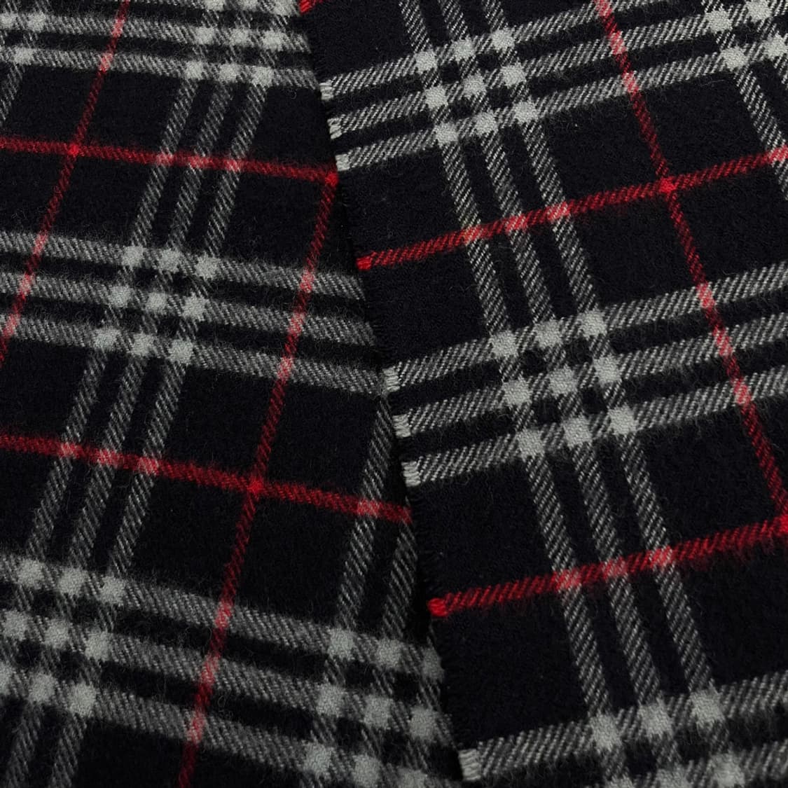 버버리 네이비 노바체크 램스울 머플러 상품이미지6