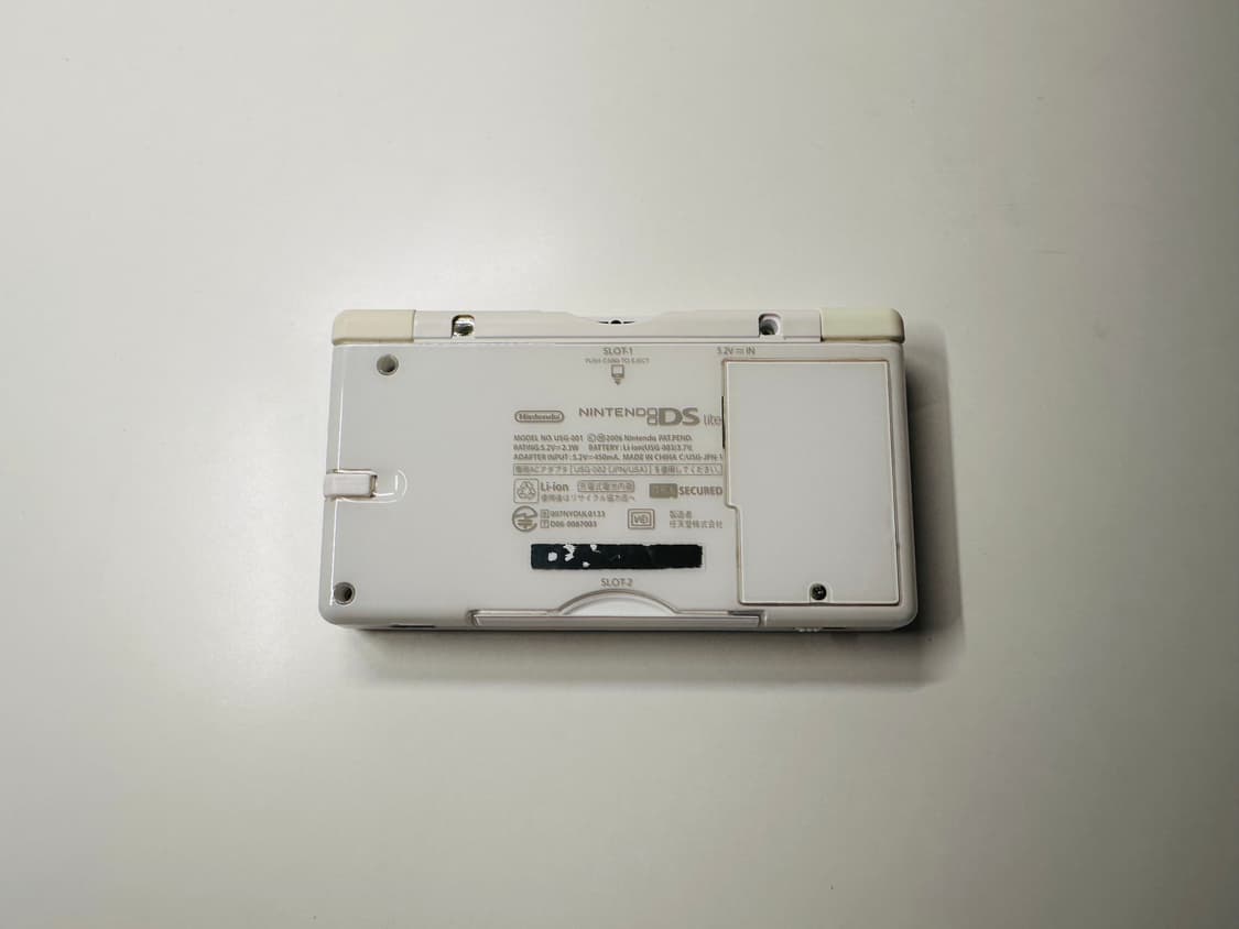 닌텐도 DS Lite 크리스탈 화이트 일판 판매 (게임보이, GBA) 상품이미지3