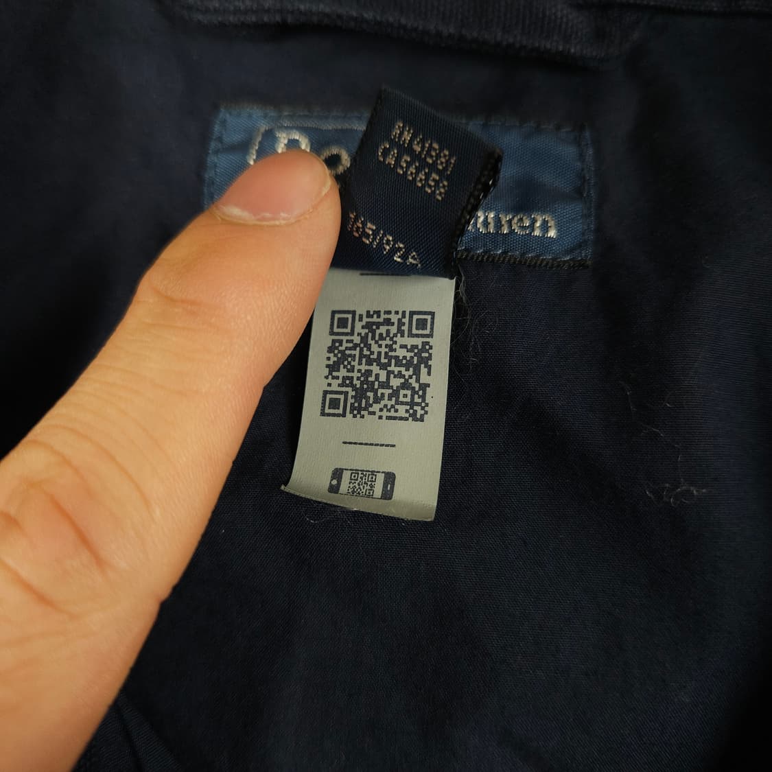 폴로 랄프로렌 네이비 코튼 캔버스 자켓 상품이미지5