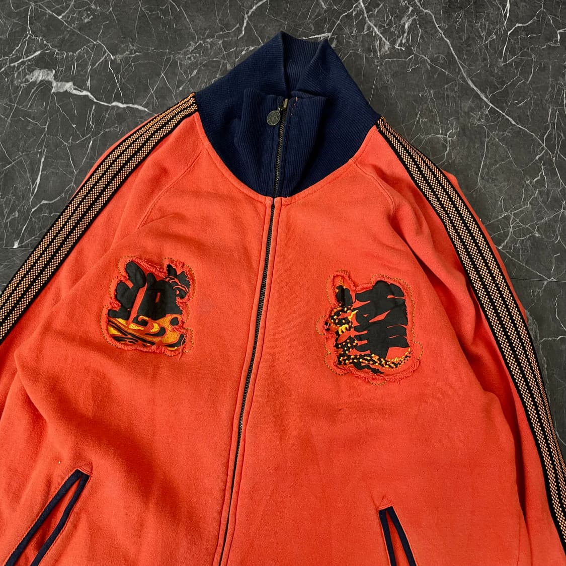 M 일본 빈티지 스카쟌 트랙탑 져지 자켓 상품이미지7