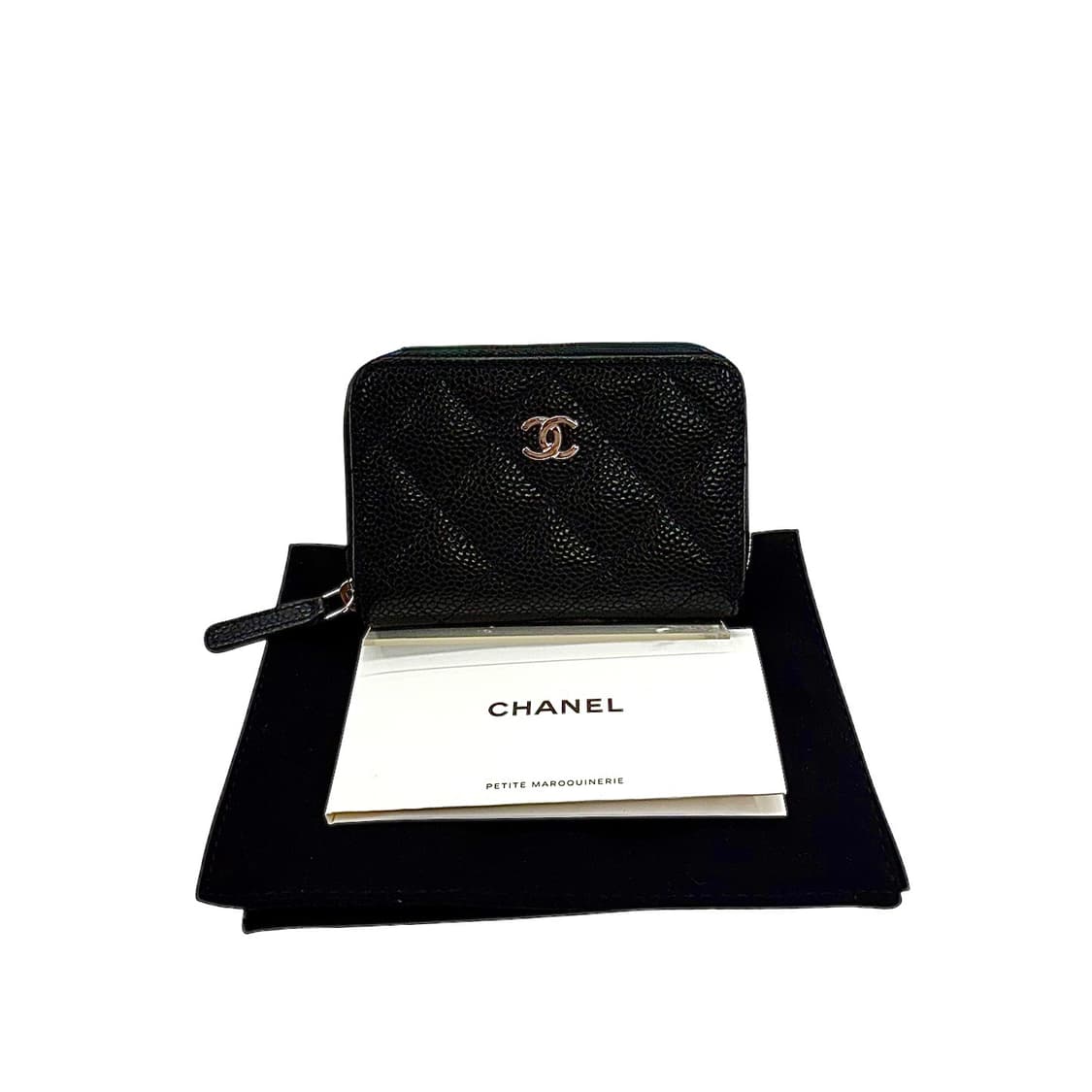 샤넬 클래식 지퍼돌이 캐비어 은장 상품이미지1