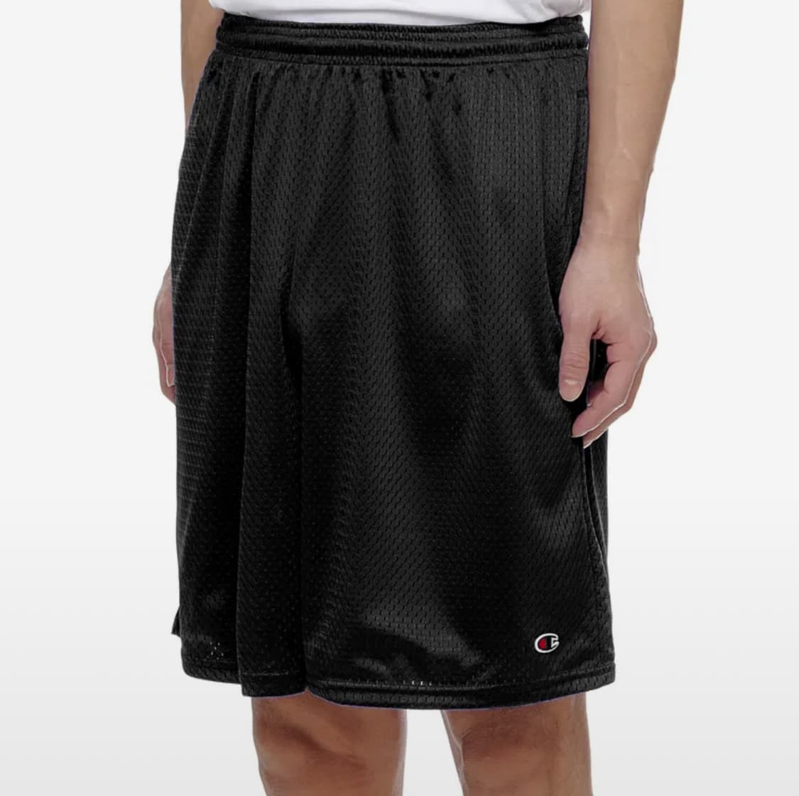 챔피온 바지 메쉬 쇼츠 반바지 블랙 S 상품이미지1