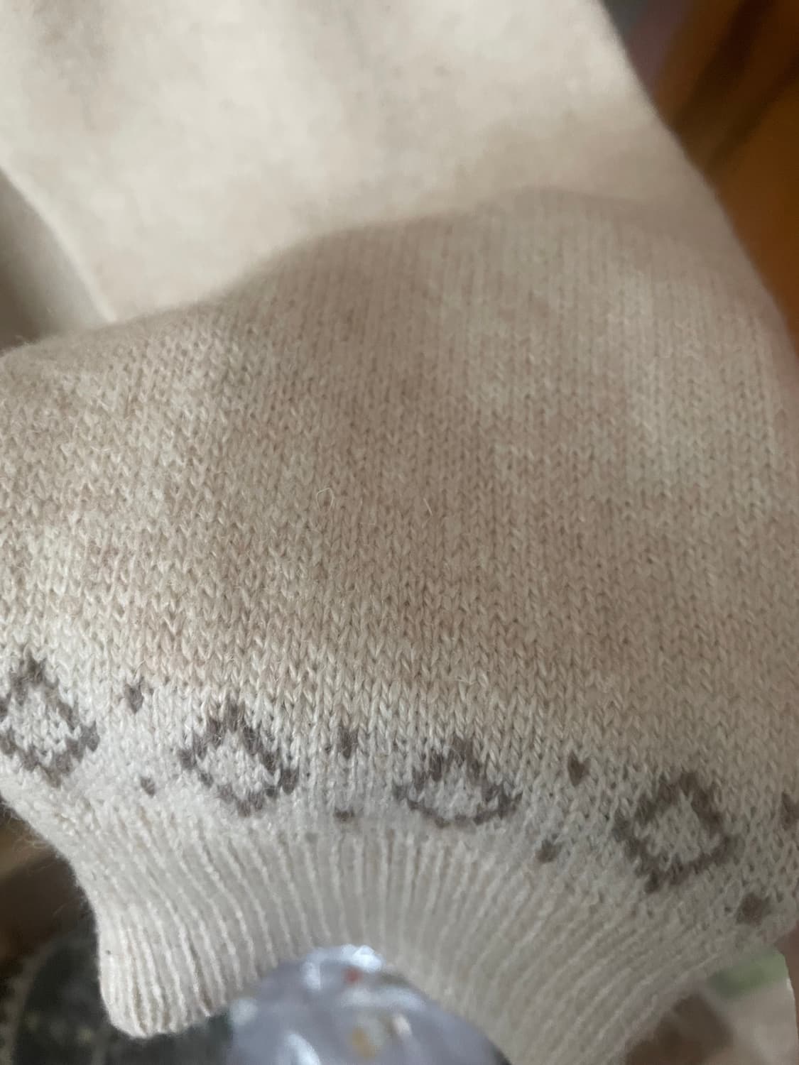 모리걸 빈티지 노르딕 니트🤎❄️ 상품이미지4