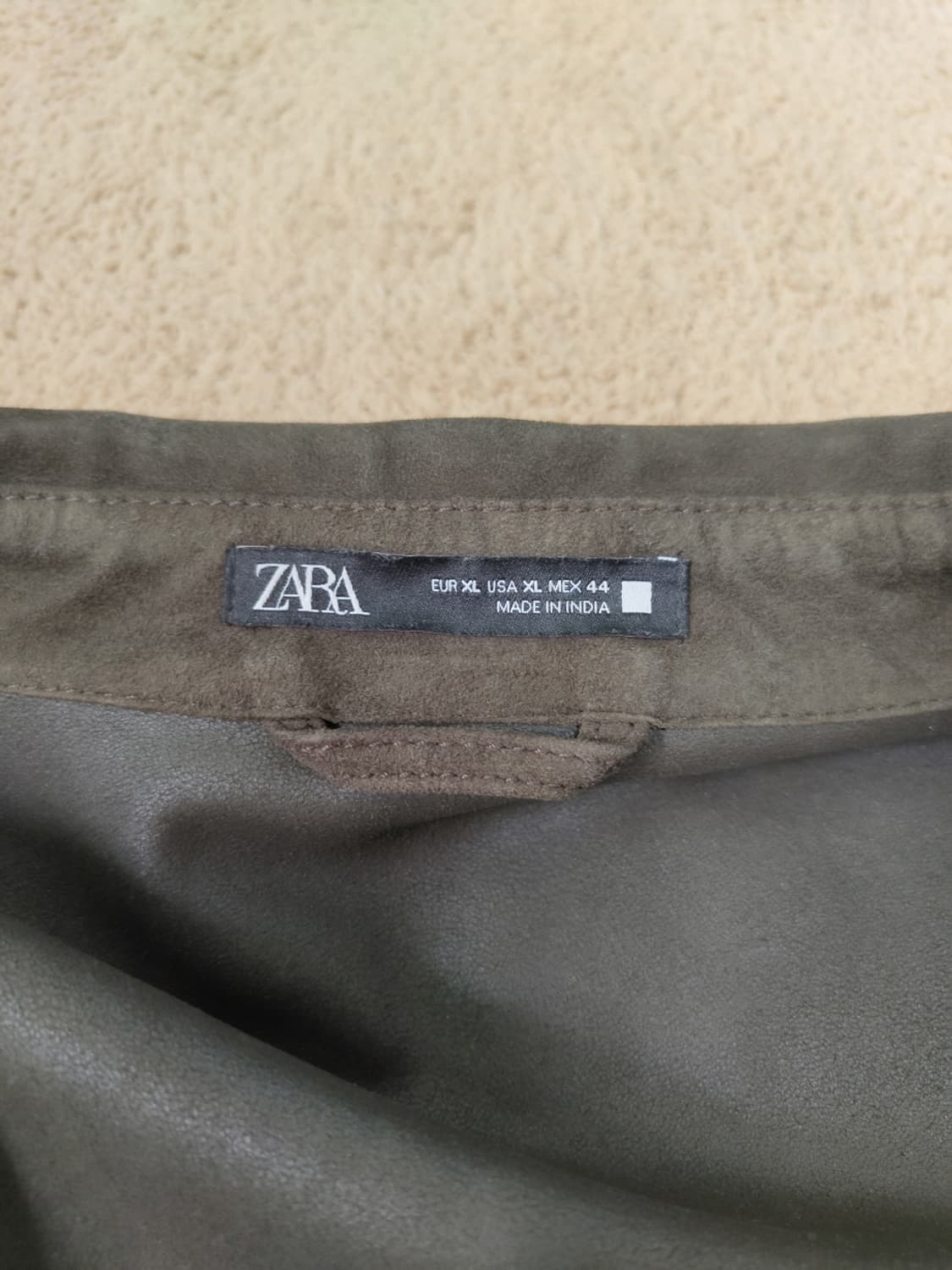 자라 스웨이드 오버셔츠 / XL 상품이미지7