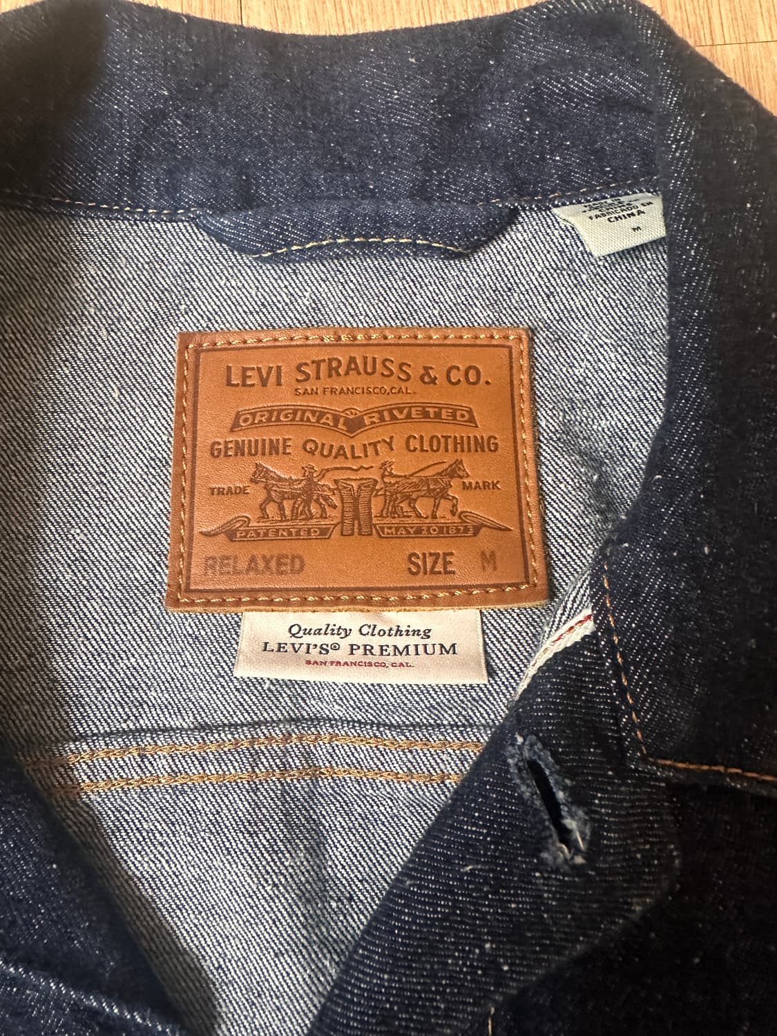 리바이스 프리미엄 타입1 자켓-0002(M) 상품이미지2