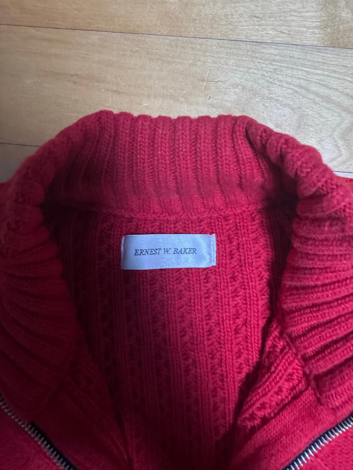 어네스트 w 베이커 니트 집업 상품이미지2