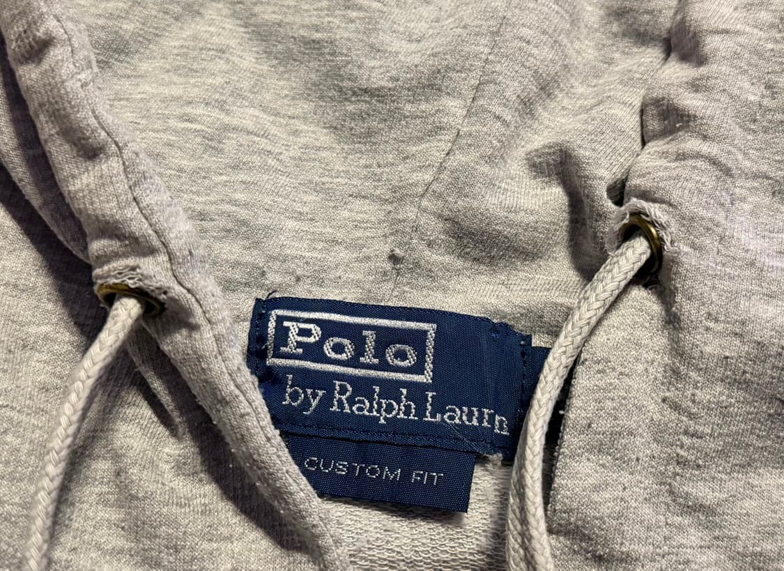 폴로 랄프로렌 빅포니 성조기 그레이 후드집업 m 상품이미지2