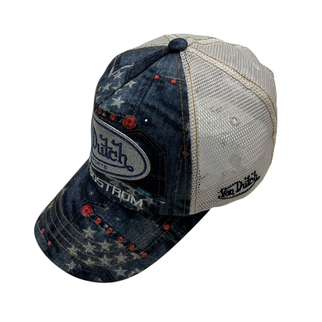 본더치 y2k 펑크맛 블루 볼캡 상품이미지5