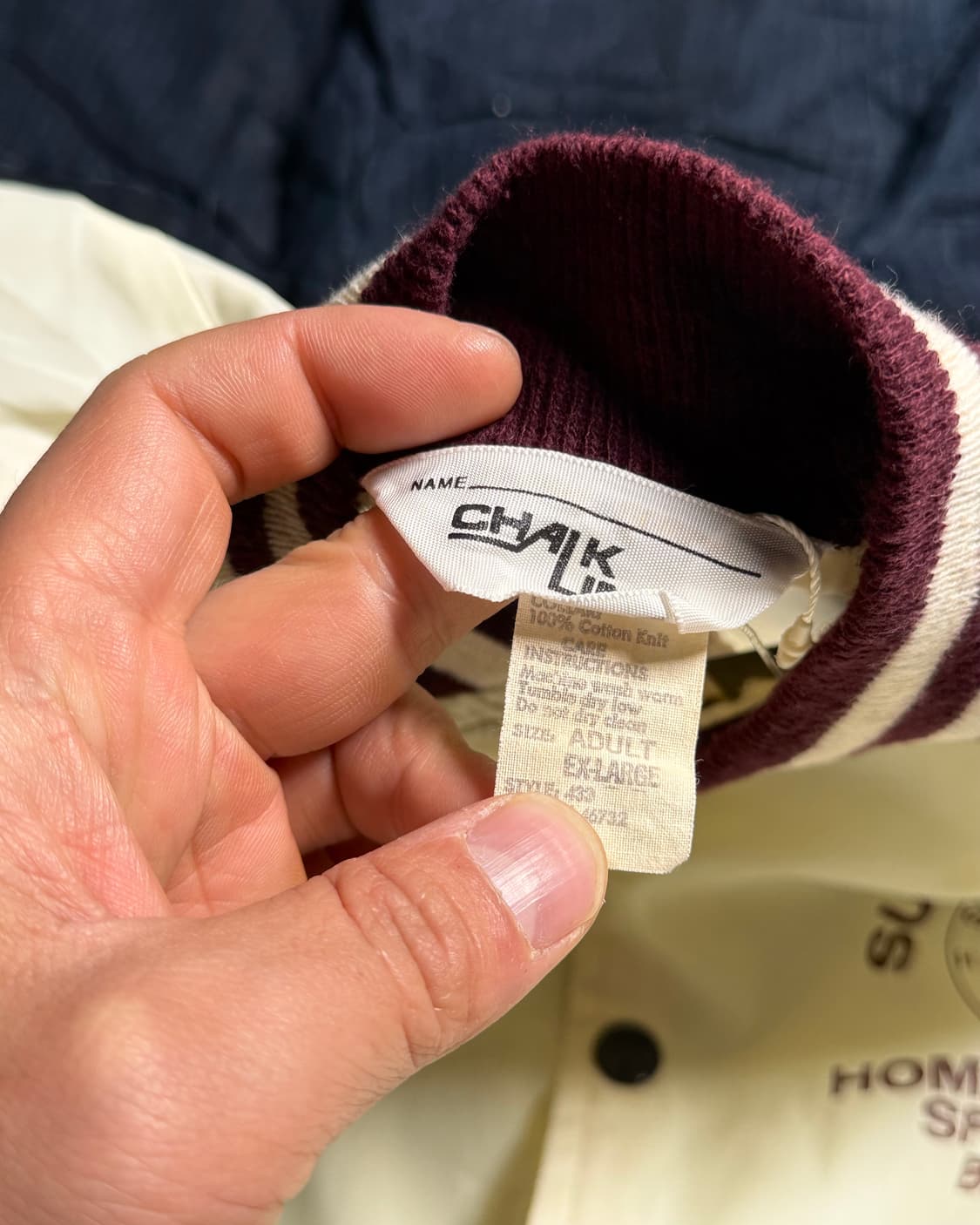 00‘s 초크라인 선 밸리 스파르탄 사운드 코치 자켓 XL 상품이미지4