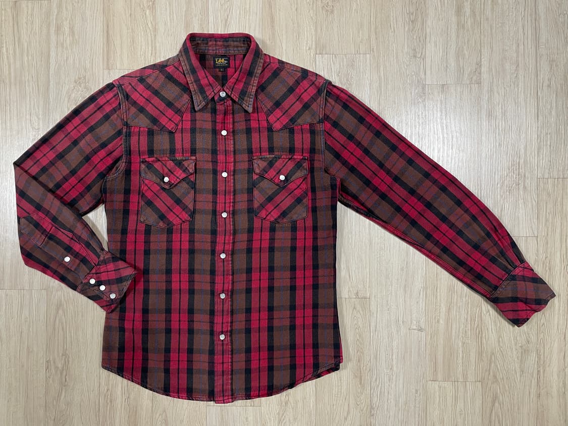 100) 60s 복각 Lee 재팬 헤비코튼 웨스턴셔츠(RRL&LVC&폴로 상품이미지1