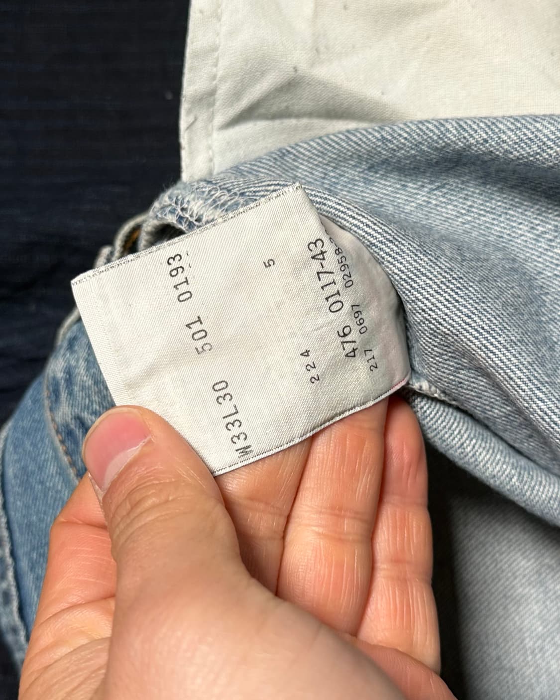 00‘s 리바이스 501 스트레이트핏 데님 팬츠 34 상품이미지5