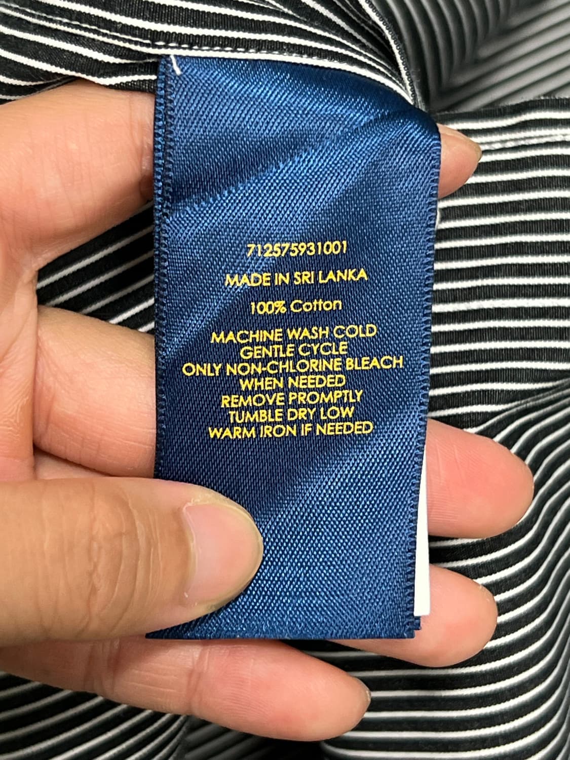 (100) 폴로 랄프로렌 포플린 스트라이프 셔츠 상품이미지5