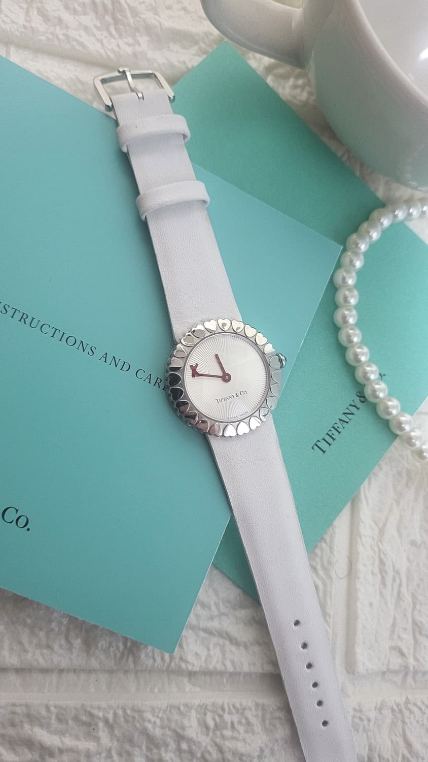 [추가할인]정품 티파니앤코 팔로마 피카소 하트케이스 쿼츠시계[풀구성품] 상품이미지1