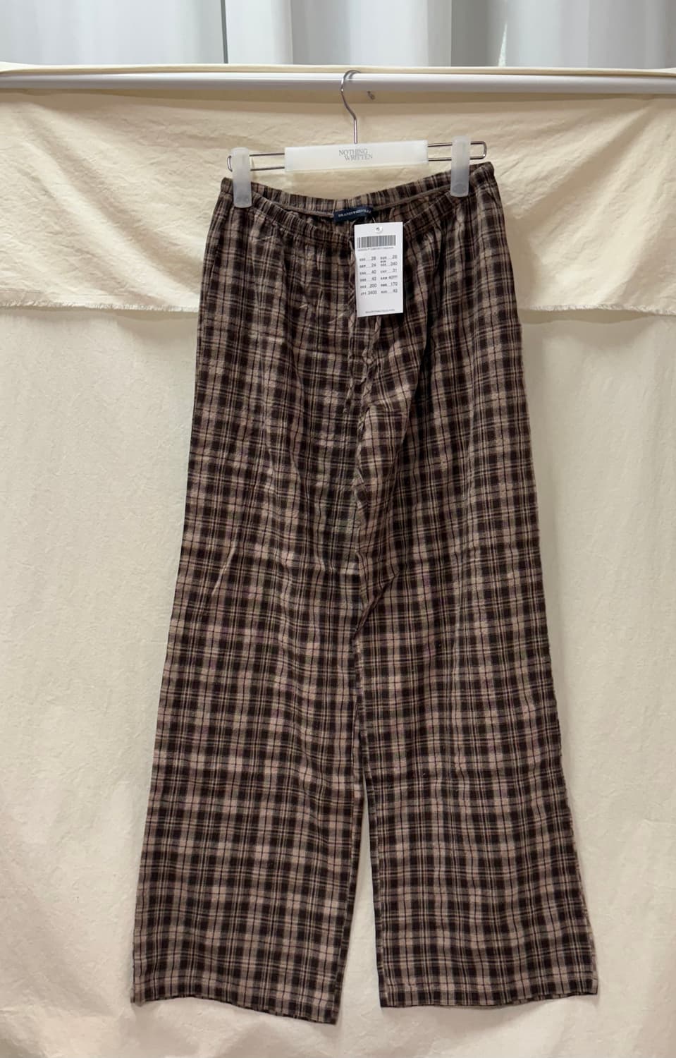 브랜디멜빌 체크 홈웨어 상품이미지1