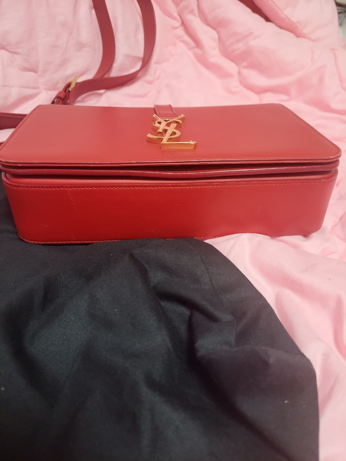 정품)급처상태양호!생로랑 유니버시티 선미가방 크로스백 숄더백 상품이미지6