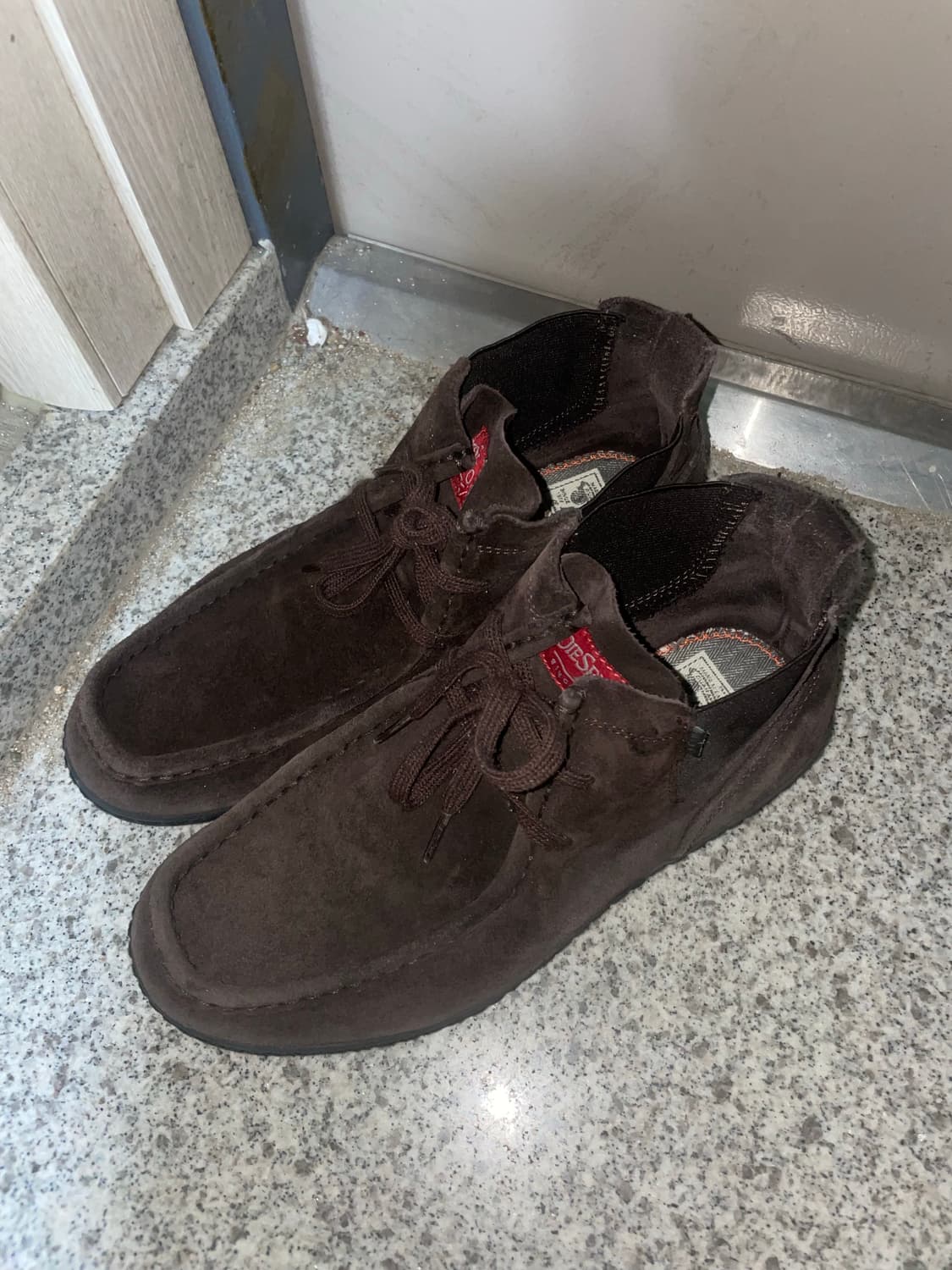 디젤 스웨이드 모카신 브라운 상품이미지2