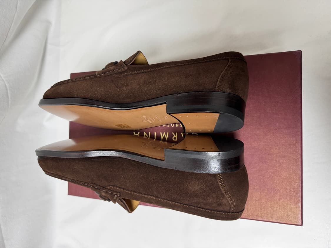 까르미나 carmina 홀스빗 스웨이드 로퍼 8.5 (275mm) 상품이미지6