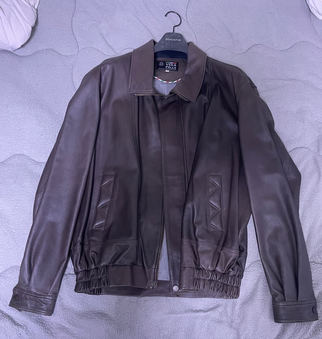 이태리 램스킨 레더자켓 상품이미지1