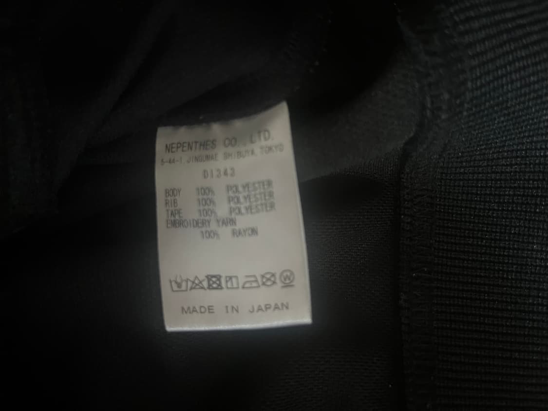 니들스 트랙자켓 s 블랙 상품이미지4