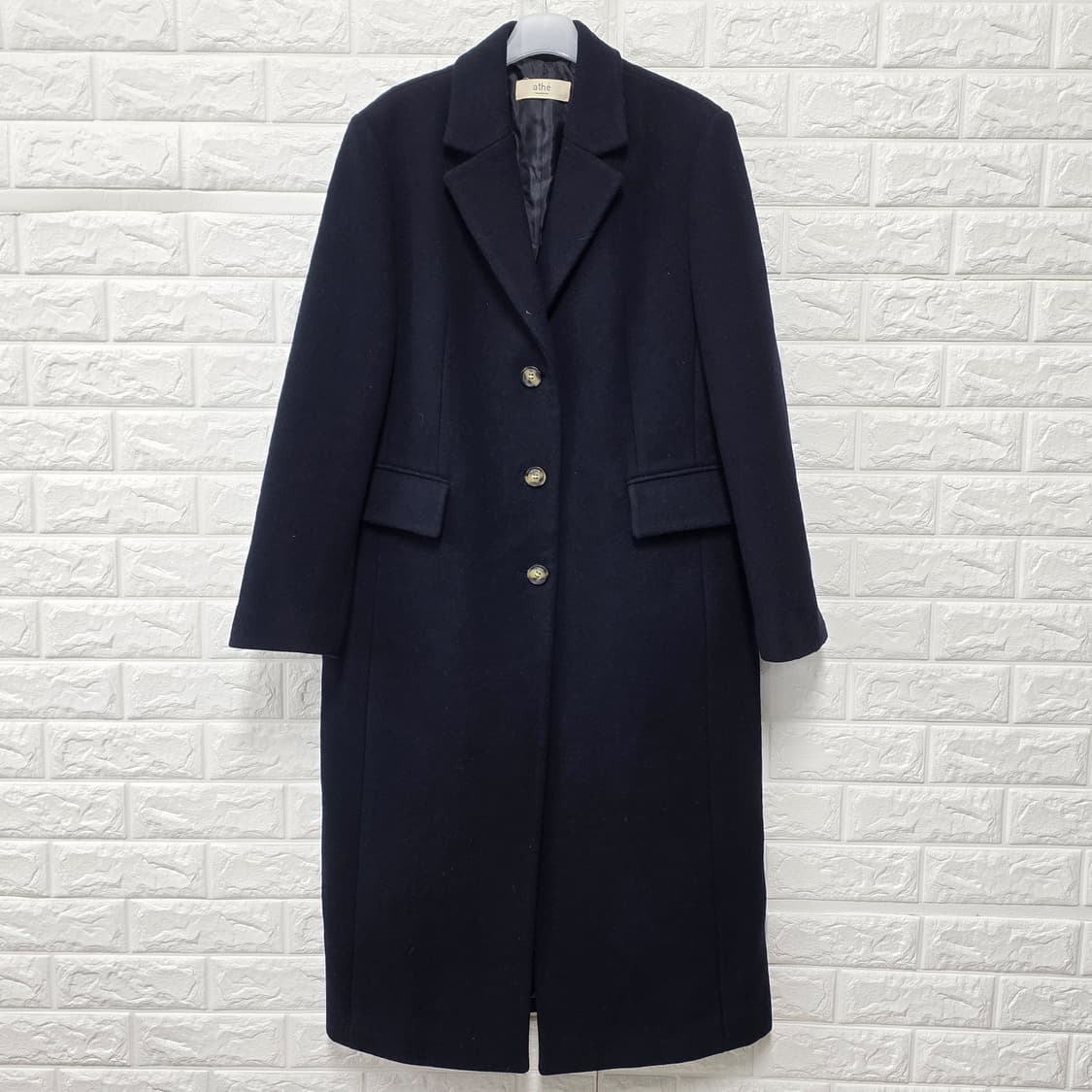 택포// 아떼 바네사브루노 네이비 롱 코트 M 상품이미지1