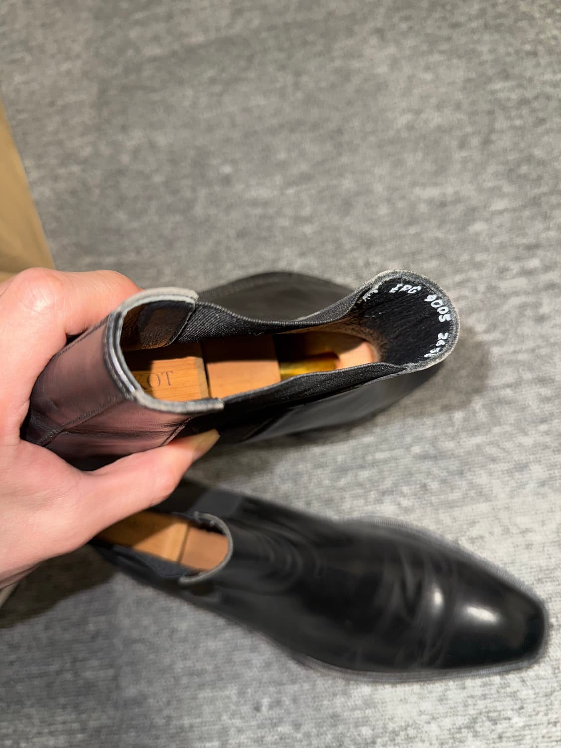 손신발 핸드메이드 첼시부츠 265 상품이미지4