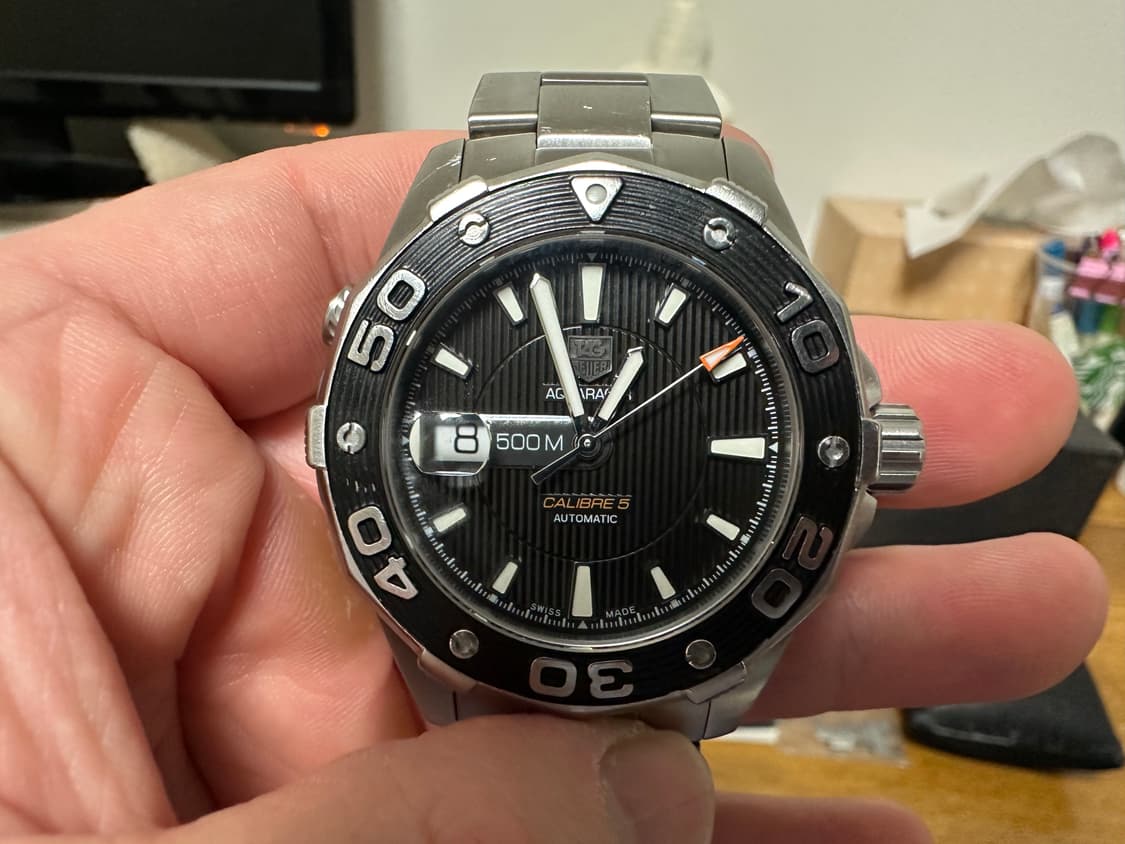 태그호이어 구형아쿠아레이서 waj2110 상품이미지10