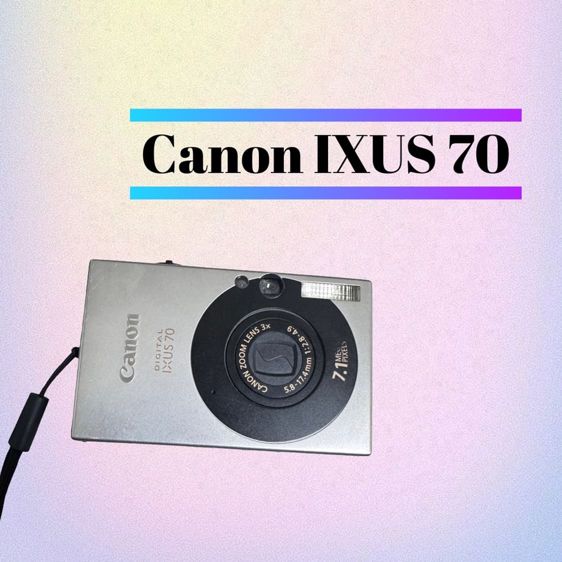 풀박) 캐논 익서스 70 블랙 한국어 상품이미지1