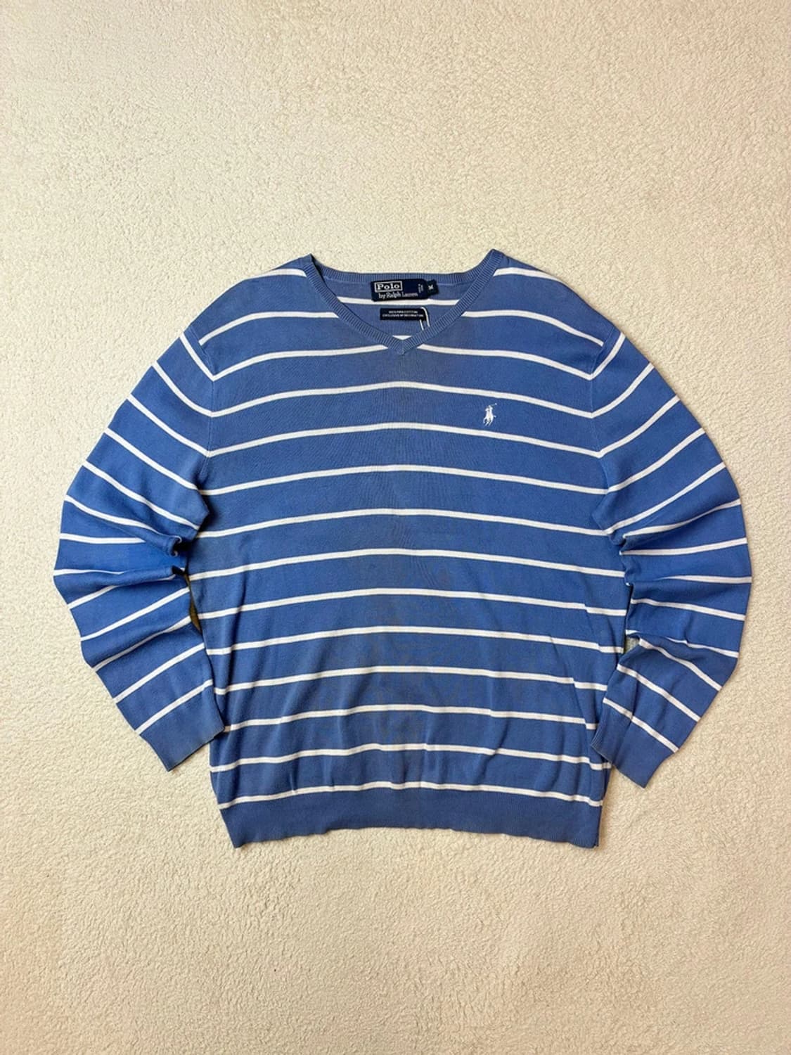 폴로 랄프로렌 00's 피마코튼 스트라이프 니트 PN5949 상품이미지1