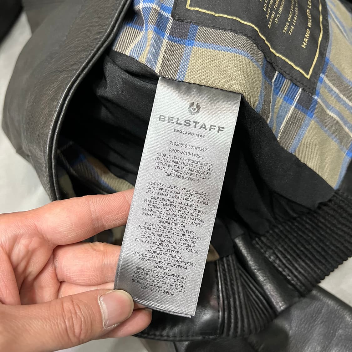  벨스타프 갱스터 레더 바이커 자켓 y15726 상품이미지10